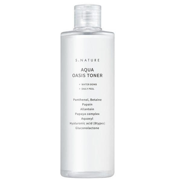Intensīvi mitrinošs sejas toneris ar hialuronskābi S.NATURE Aqua Oasis Toner