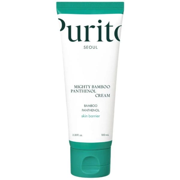 Atjaunojošs sejas krēms ar bambusu un pantenolu ādas barjeras stiprināšanai PURITO Mighty Bamboo Panthenol Cream