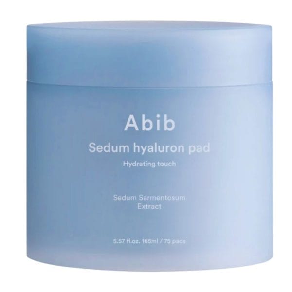 Mitrinoši tonera spilventiņi ar hialuronskābi Abib Sedum Hyaluron Pad Hydrating Touch