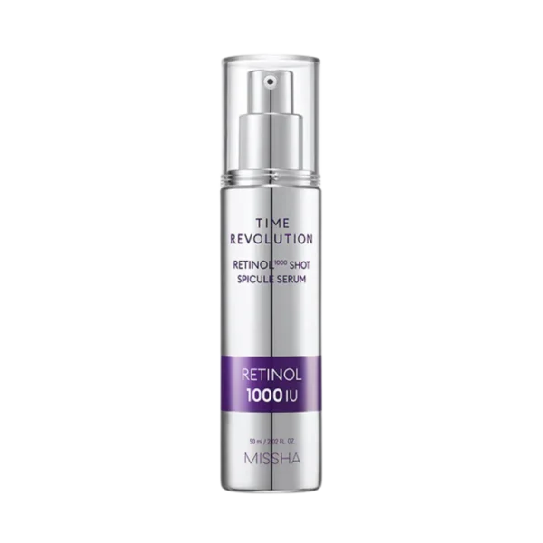 Atjaunojošs serums ar retinolu pret grumbām MISSHA Time Revolution Retinol 1000 Shot Spicule Serum