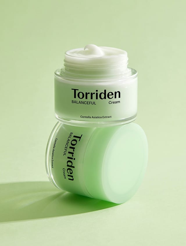 Nomierinošs sejas krēms jutīgai ādai Torriden BALANCEFUL Cica Cream