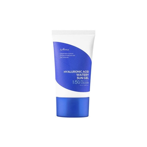 Mitrinošs saules aizsarggels ar hialuronskābi SPF50+ Isntree Hyaluronic Acid Watery Sun Gel SPF50+