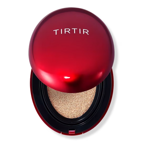 Ilgnoturīgs tonālais krēms-kušons vidējam neitrālam ādas tonim TIRTIR Mini Mask Fit Red Cushion 23N Sand