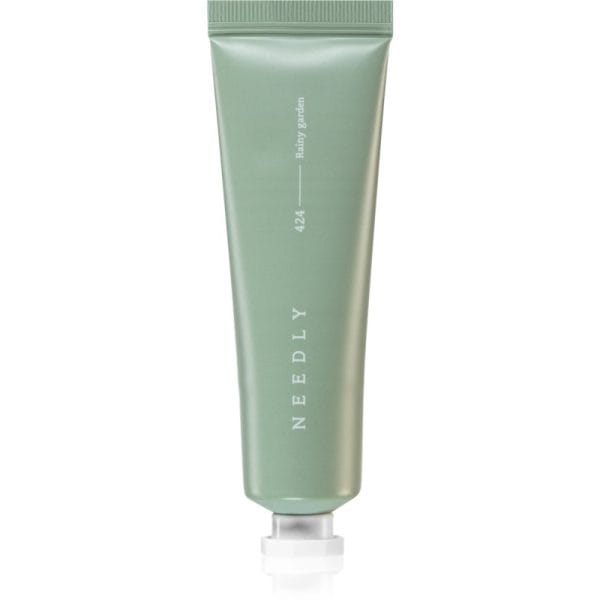 Mitrinošs roku krēms ar pantenolu un šī sviestu NEEDLY Sensory Hand Cream Rainy Garden