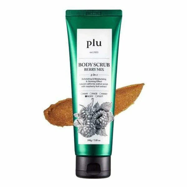 Ķermeņa skrubis ar ogu ekstraktiem PLU Body Scrub Berry Mix
