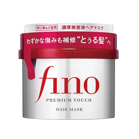 Intensīvi atjaunojoša matu maska sausiem un bojātiem matiem Shiseido Fino Premium Touch Hair Mask