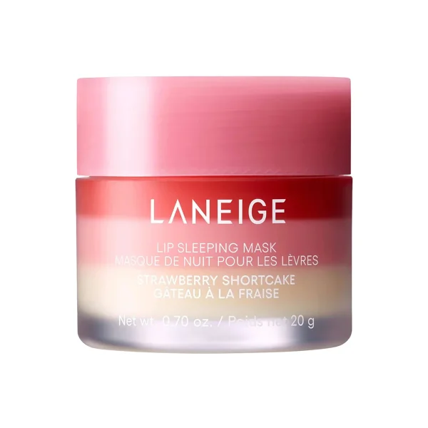 Intensīvi mitrinoša nakts maska lūpām LANEIGE Strawberry Shortcake Lip Sleeping Mask