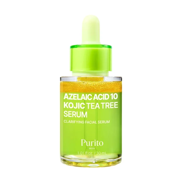 Serums problemātiskai ādai PURITO SEOUL Azelaic Acid 10 Kojic Tea Tree Serum