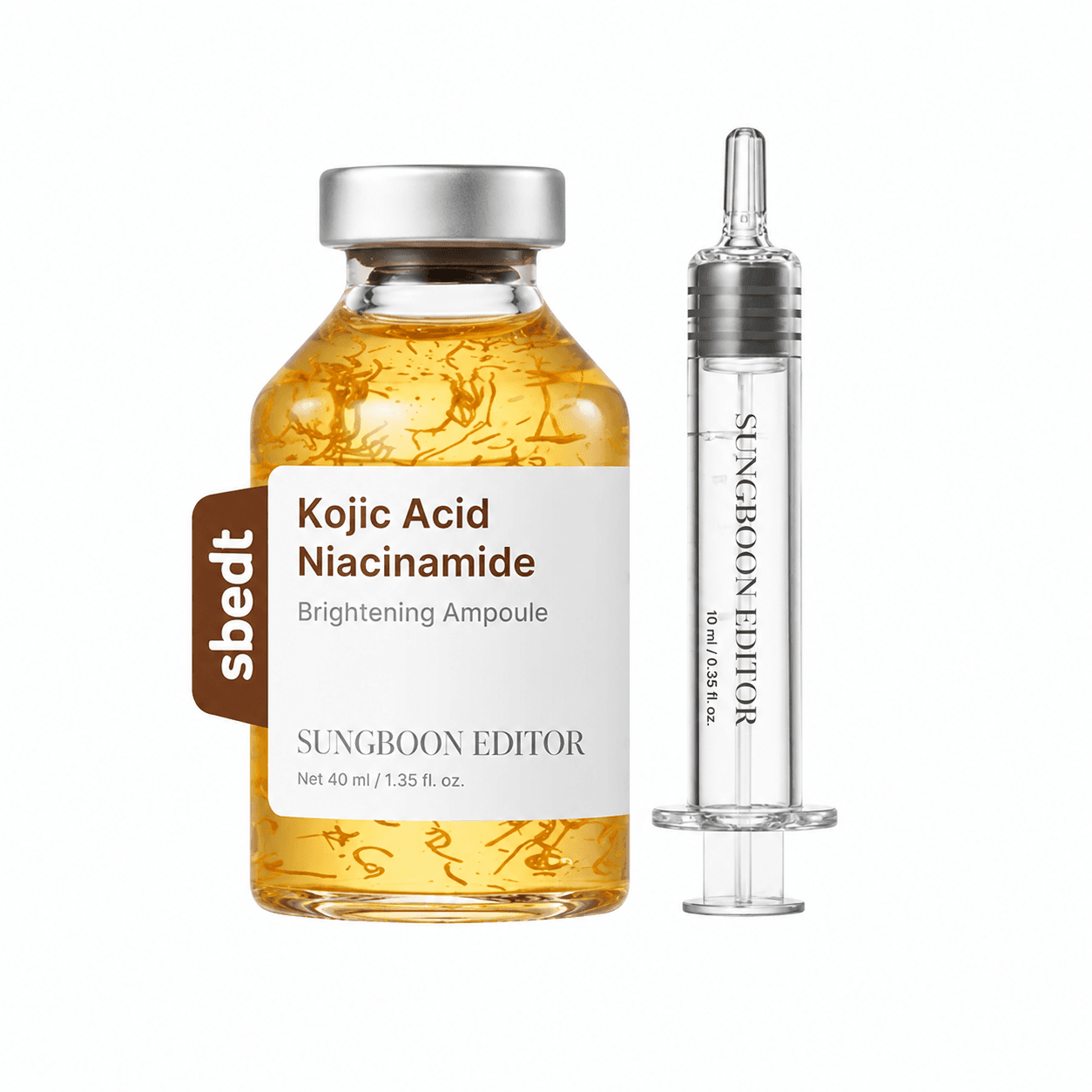 Sungboon Editor Kojic Acid Niacinamide Brightening Ampoule pigmentācijas kopšanai