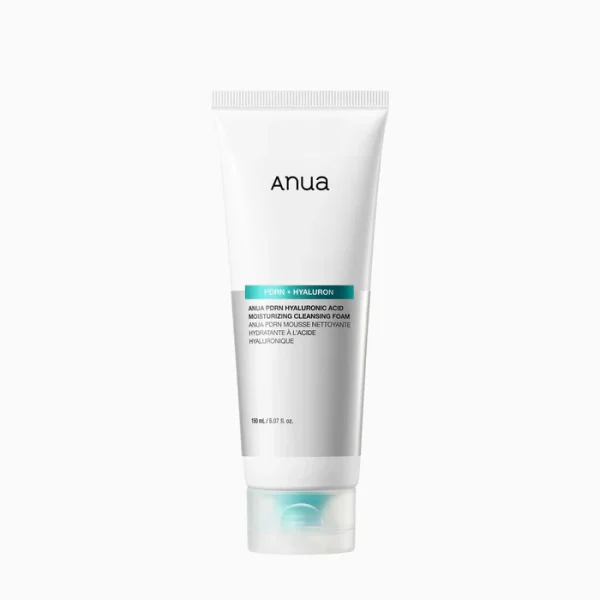 Mitrinošas sejas putas ar PDRN ANUA PDRN Hyaluronic Acid Moisturizing Cleansing Foam