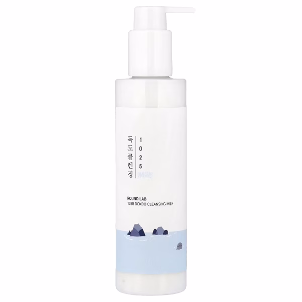 Maigs attīrošais pieniņš Round Lab1025 Dokdo Cleansing Milk