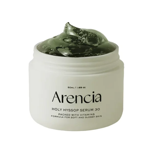 Izgaismojošs serums ar niacinamīdu un C vitamīnu Arencia Holy Hyssop Serum 30