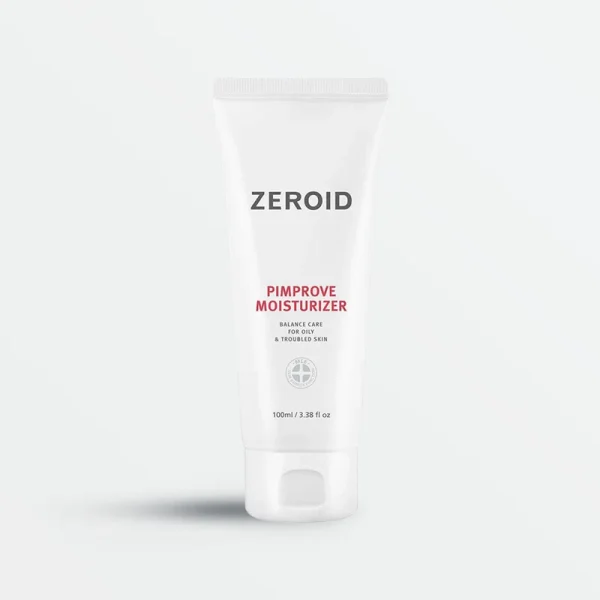 Viegls mitrinošs sejas krēms taukainai un problemātiskai ādai ZEROID Pimprove Moisturizer