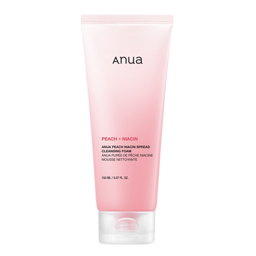 ANUA Peach Niacin Spread Cleansing Foam – persiku attīrošās putas sejai